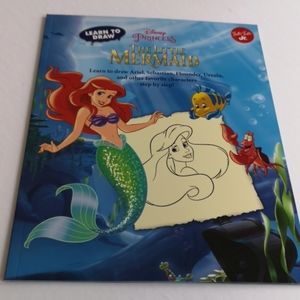 The Little Mermaid - Learn to Draw Book